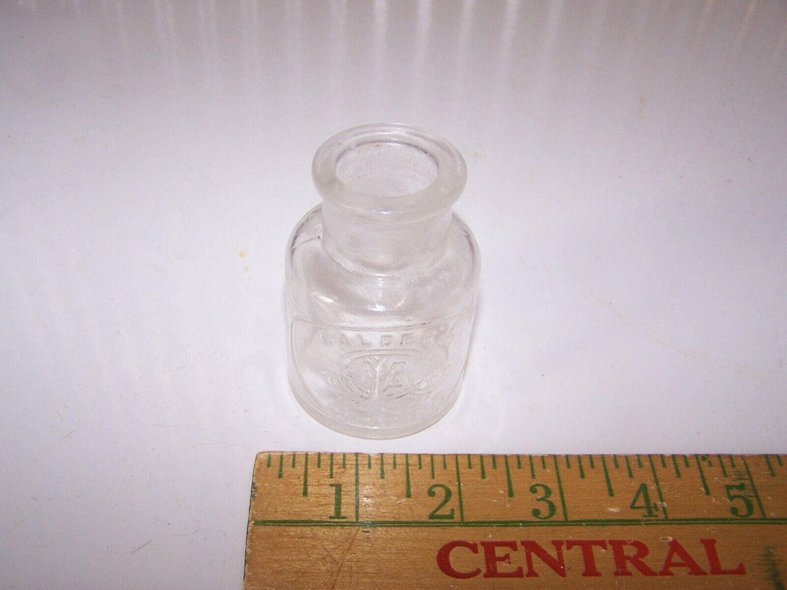 Antique Vintage CALDER'S DENTINE Jar / Bottle marked #13