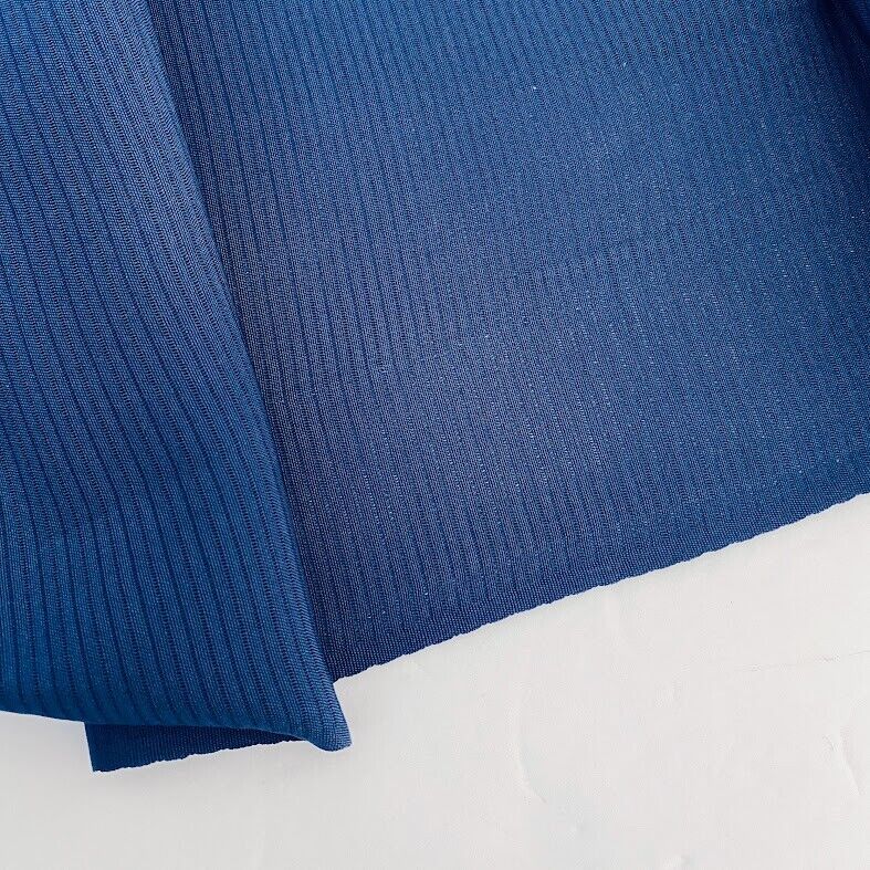 Blue Bliss #B 14x62 LONG Vintage Summer Ro Silk Japanese Kimono Fabric SCE72