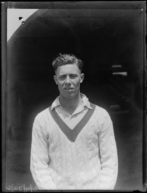Victorian cricketer Mr Bromley, 1933 Australia Old Photo