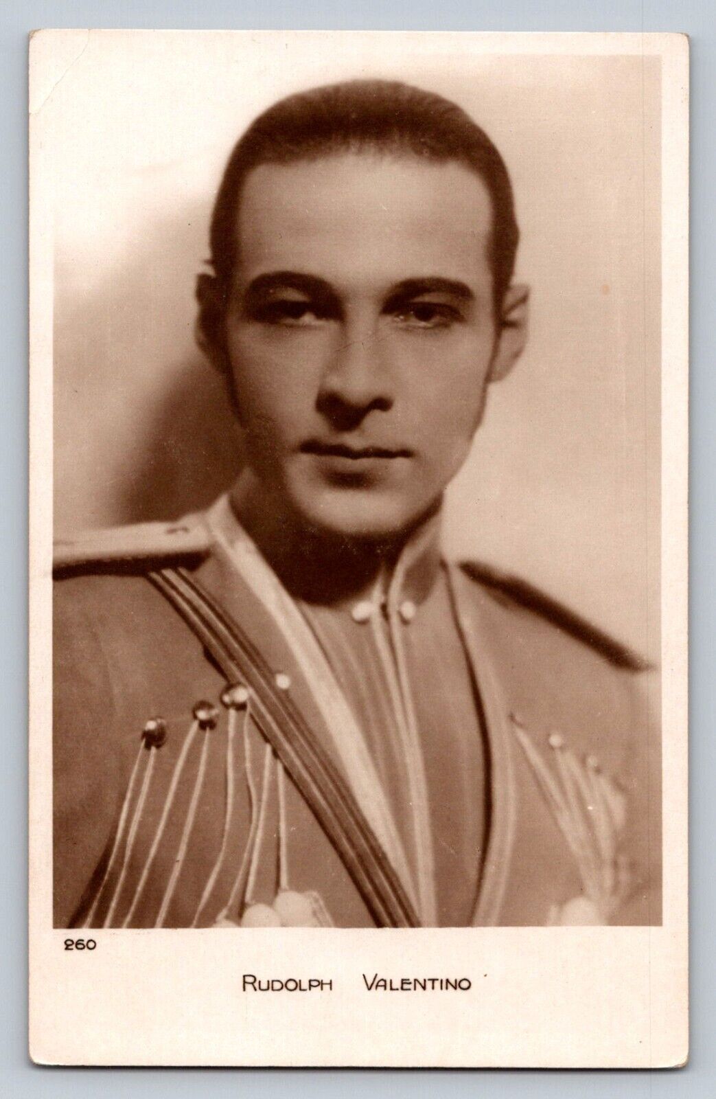 Postcard Rudolph Valentino Actor France Unposted G704