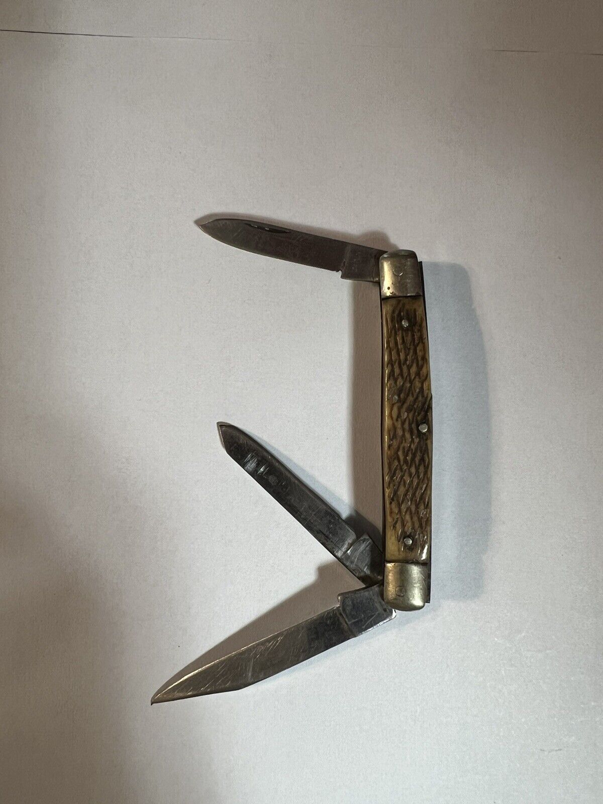 Vintage 1970’s Era Premium Stock Knife Carbon Steel Blades