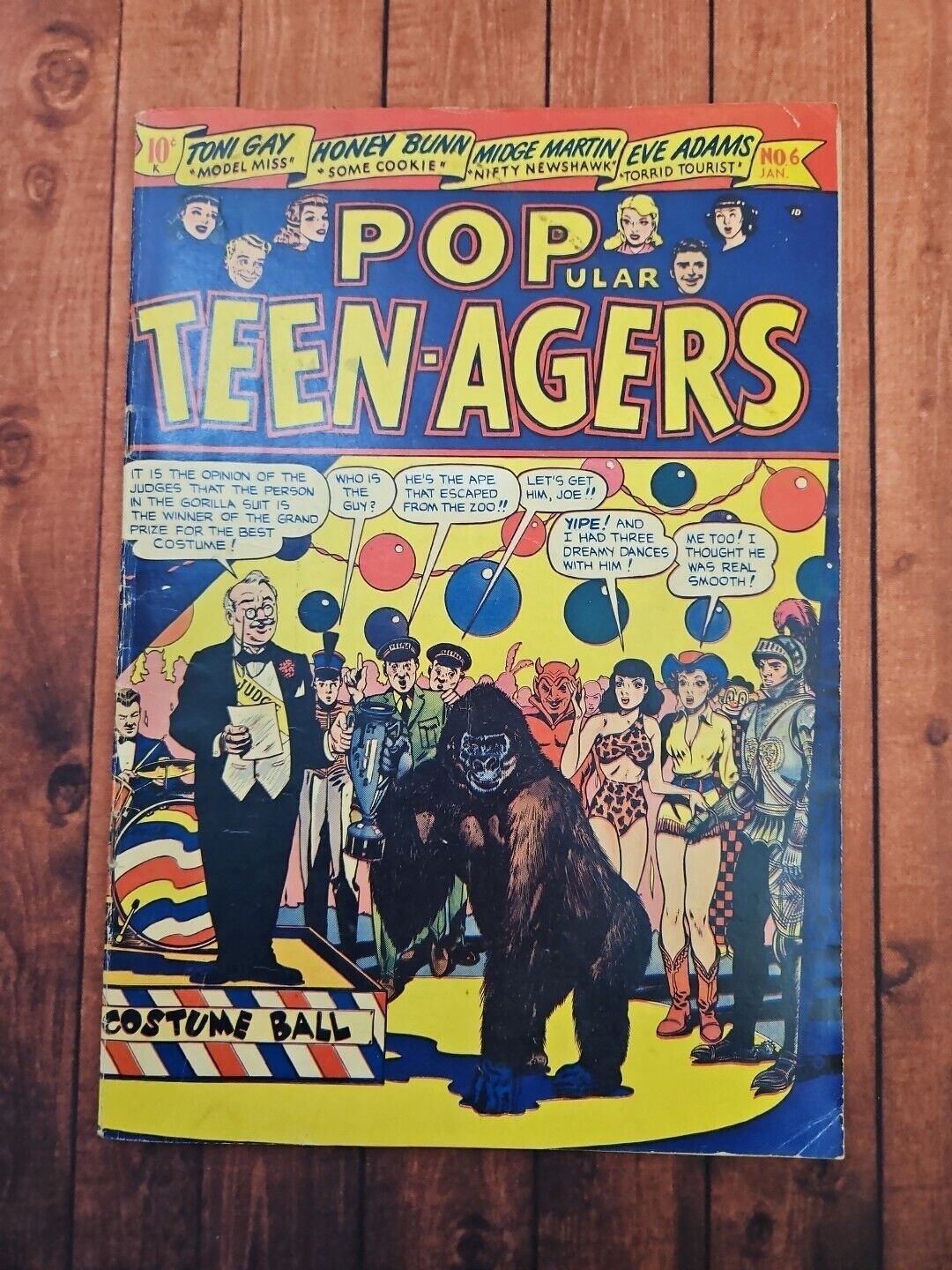 Popular Teen-Agers #6 VG- 2.5 1950 Star Publications Check out the pics