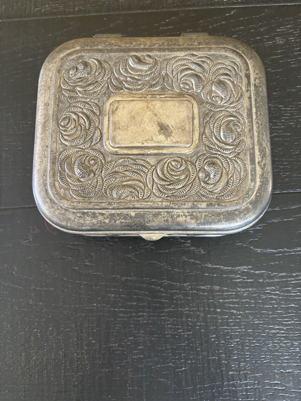 Antique International Silver Company Jewelry Box
