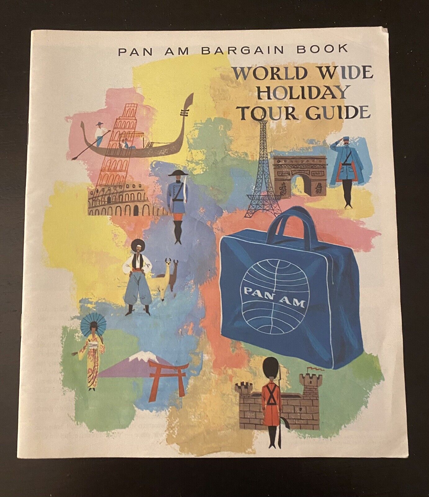Pan Am 1961 Bargain Book Vacation Vintage Booklet 