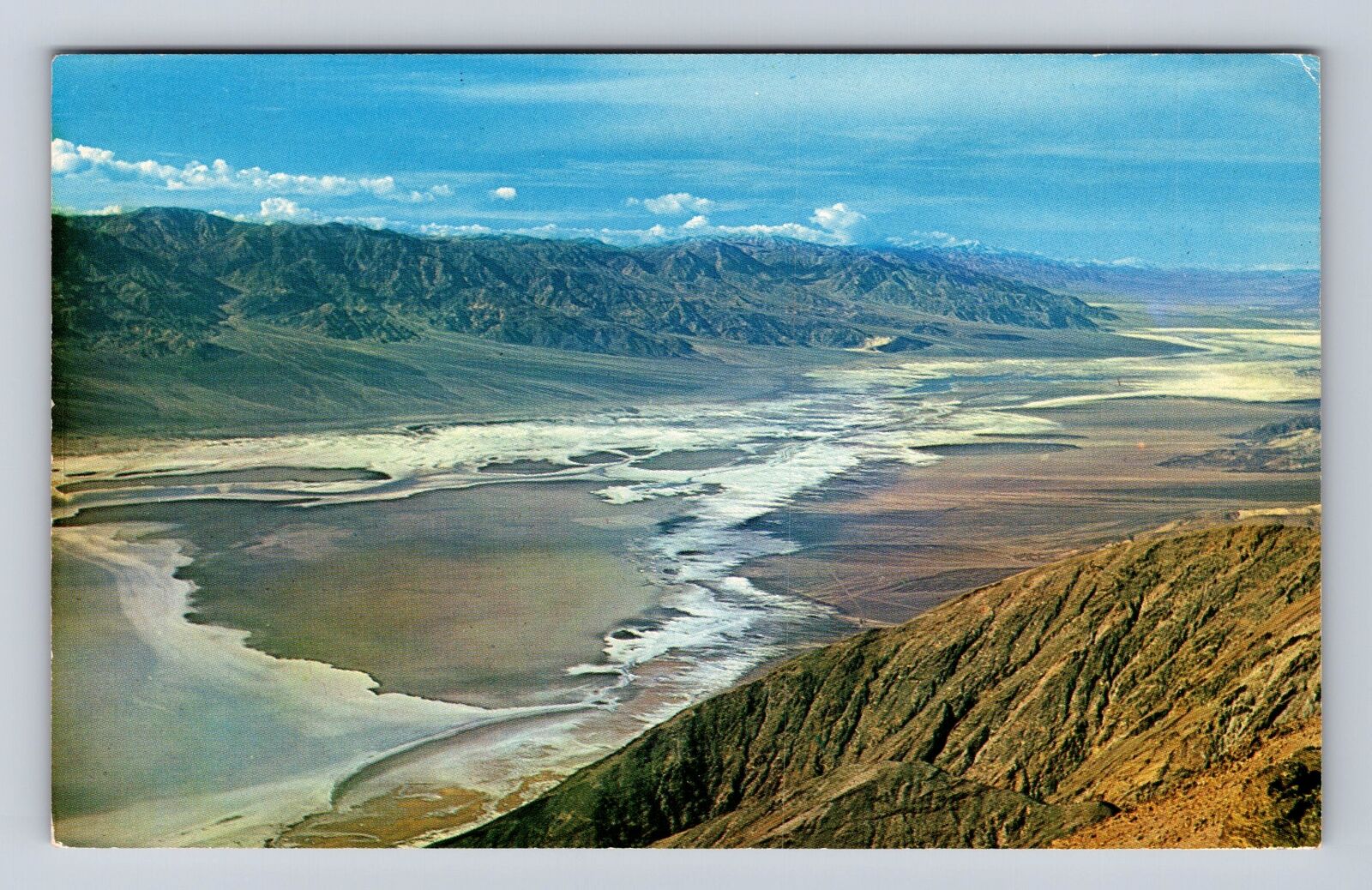 Death Valley CA-California, Death Valley National Mon, Vintage c1957 Postcard