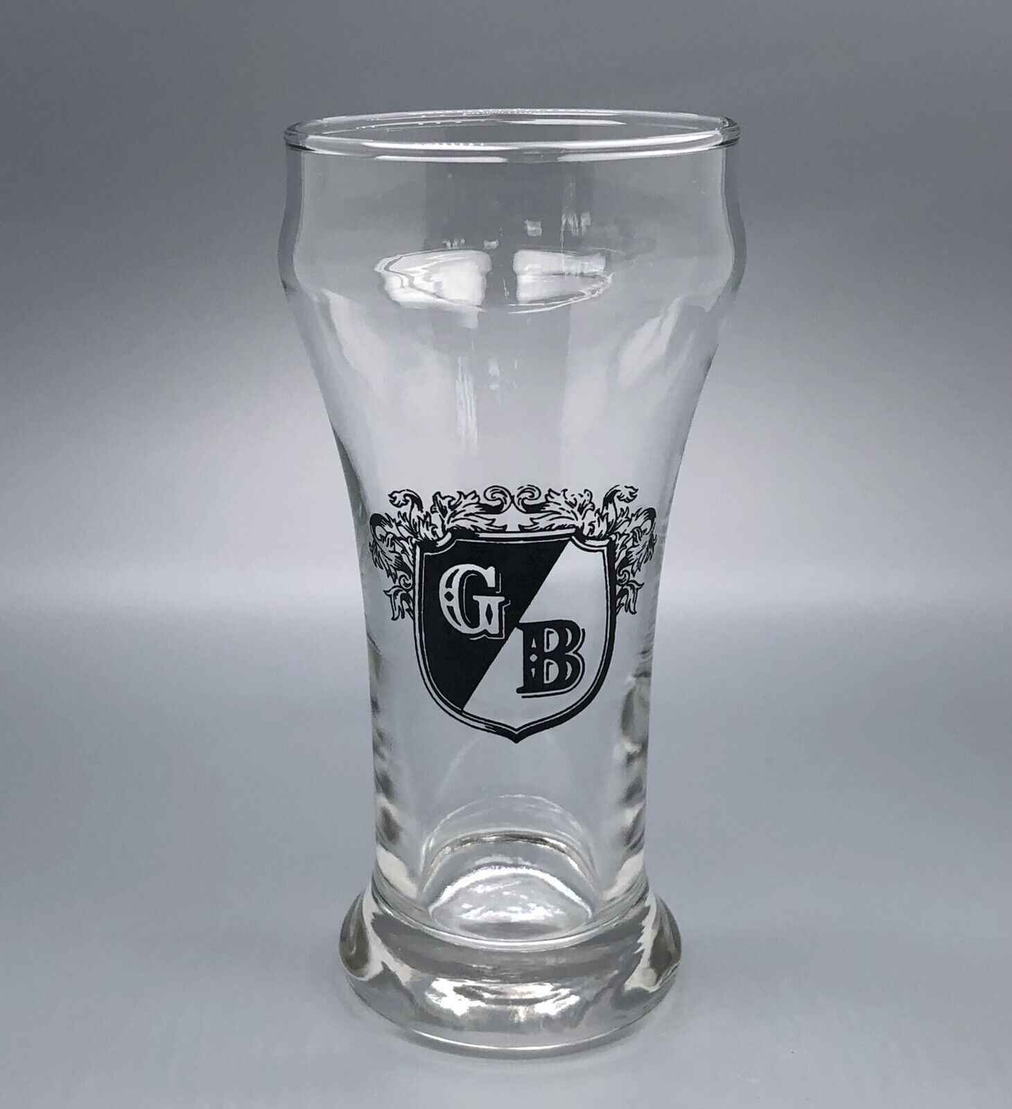 Griesedieck Bros Beer Sham Glass / Vtg Tavern Advertising / Man Cave Bar Decor