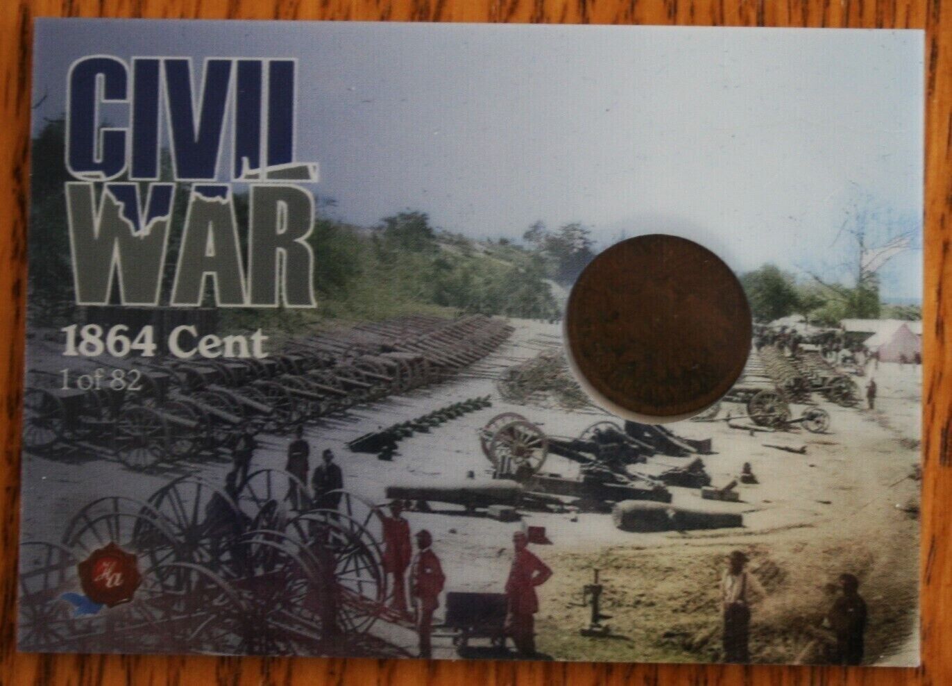 2022 Historic Autographs Civil War 1864 Cent Coin Penny Just 82 Made