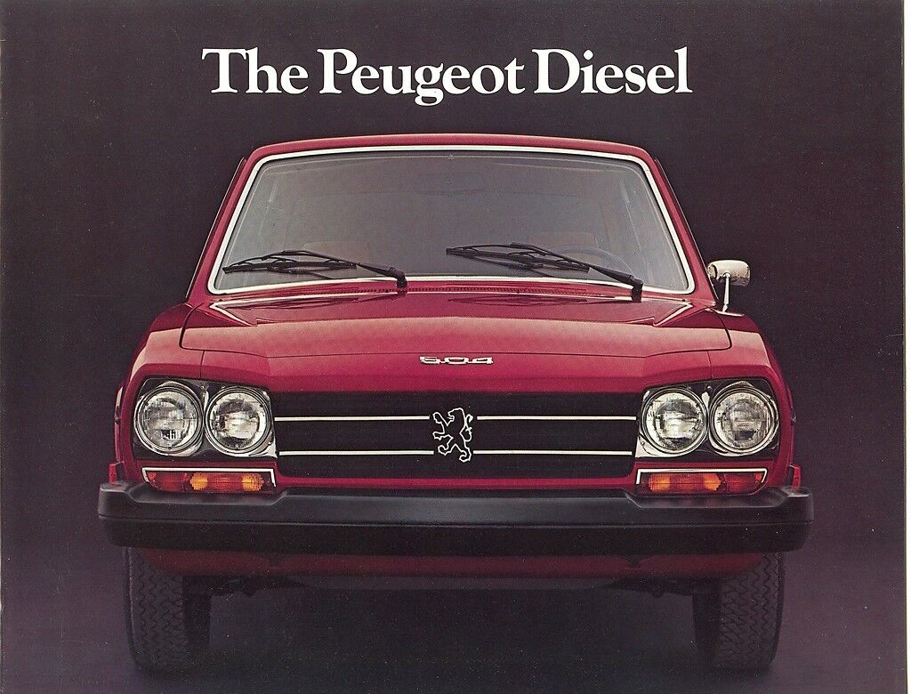 1977 Peugeot Diesel Sales Brochure