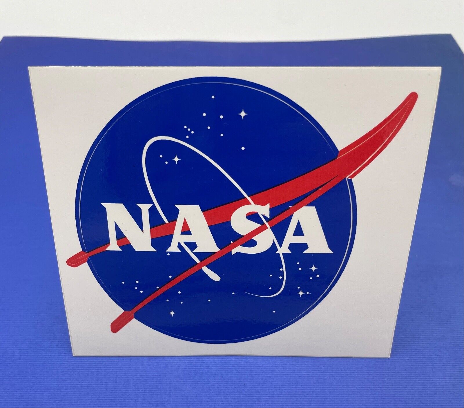 NASA VINTAGE Logo Original Space Decal \