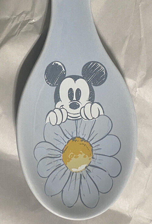 NEW 2022 Disney Mickey Mouse Spoon Rest Light Blue And Daisy