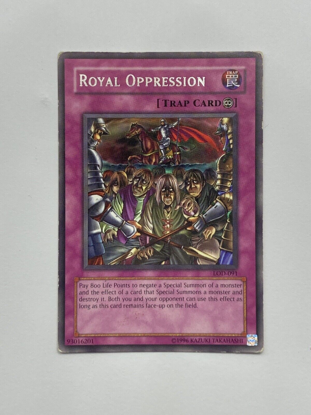 YuGiOh Royal Oppression - LOD-091 - Rare - U/L