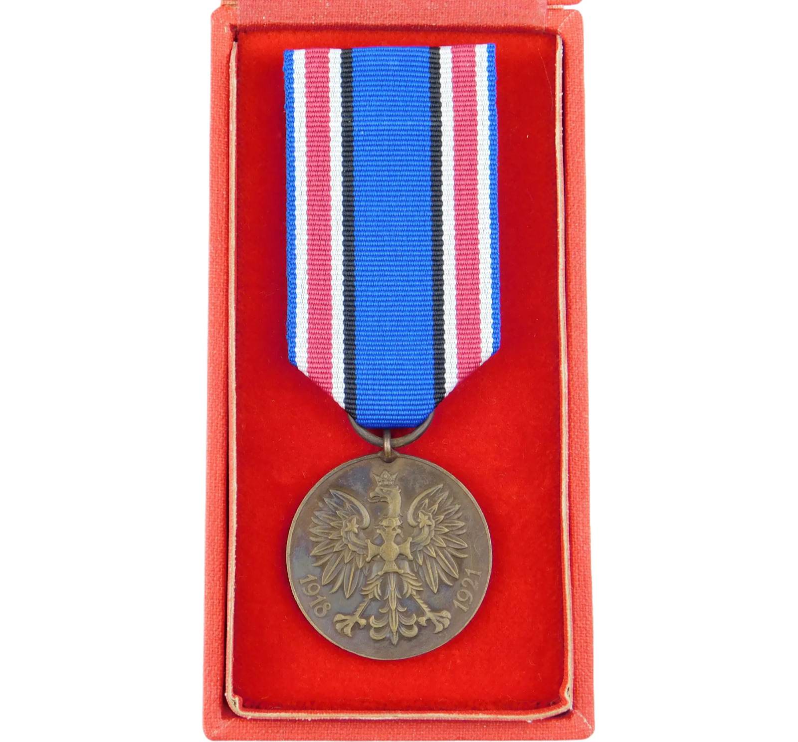 3018 WW1 POLISH MEDAL FOR THE WAR 1918–1921 - POLAND TO IT DEFENDER