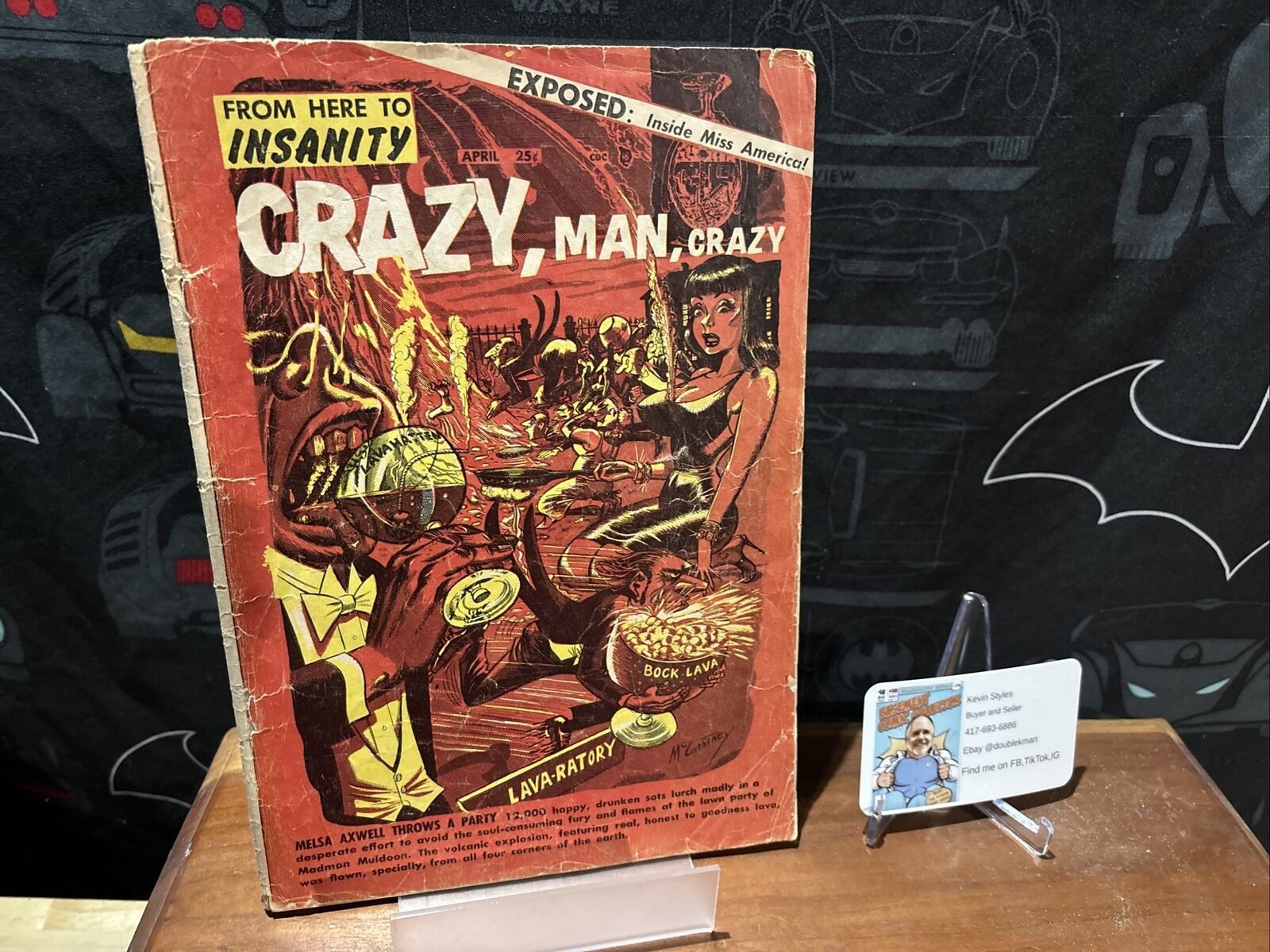 From Here to Insanity LOW GRADE Steve Ditko & Basil Wolverton Internal Art