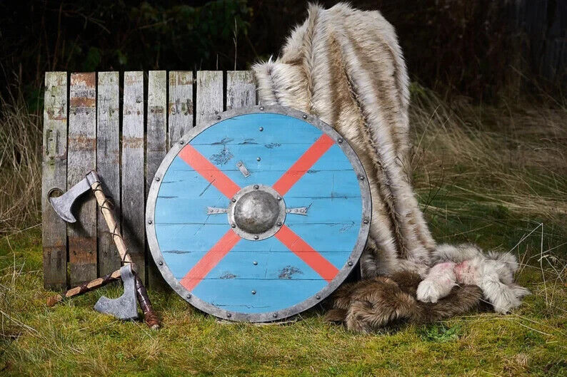 Rollo Sigurdsson Viking Shield For Decor Authentic Battleward Vikings Shield Kni