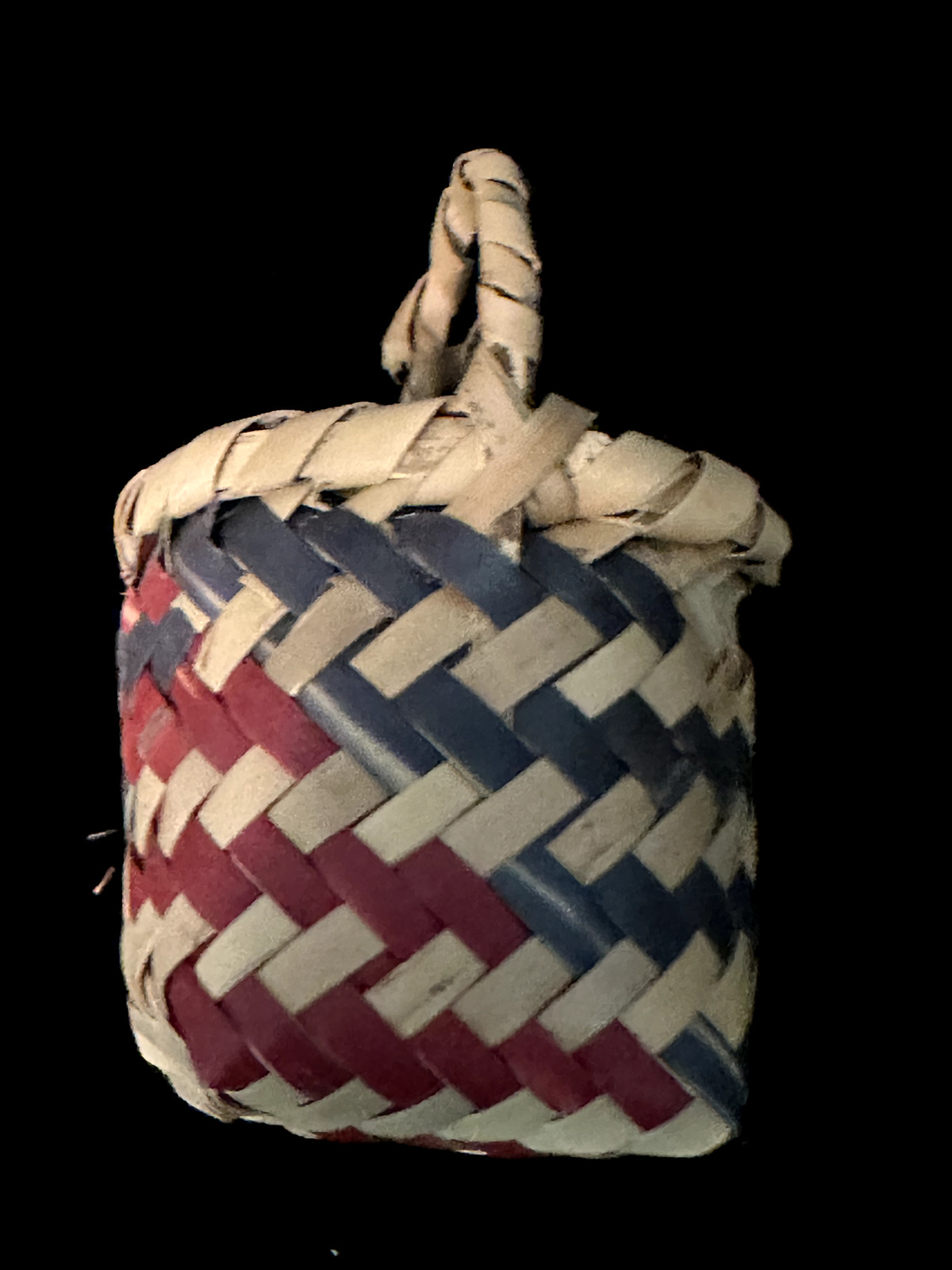 Choctaw River Cane Basket 1 1/2\
