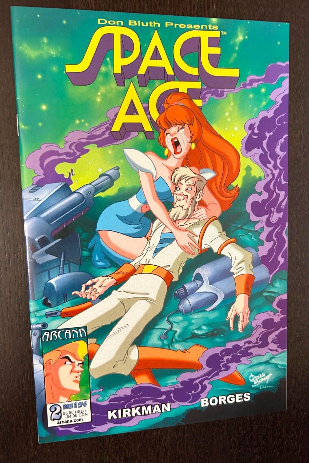SPACE ACE #2 (Arcana Comics 2009) -- Don Bluth -- NM- Or Better