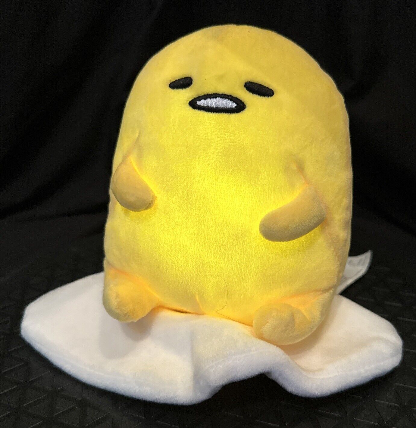 Gudetama The Lazy Egg Sitting Plush Sanrio Stuffed Animal Toy Cute Kawaii 6 Inch