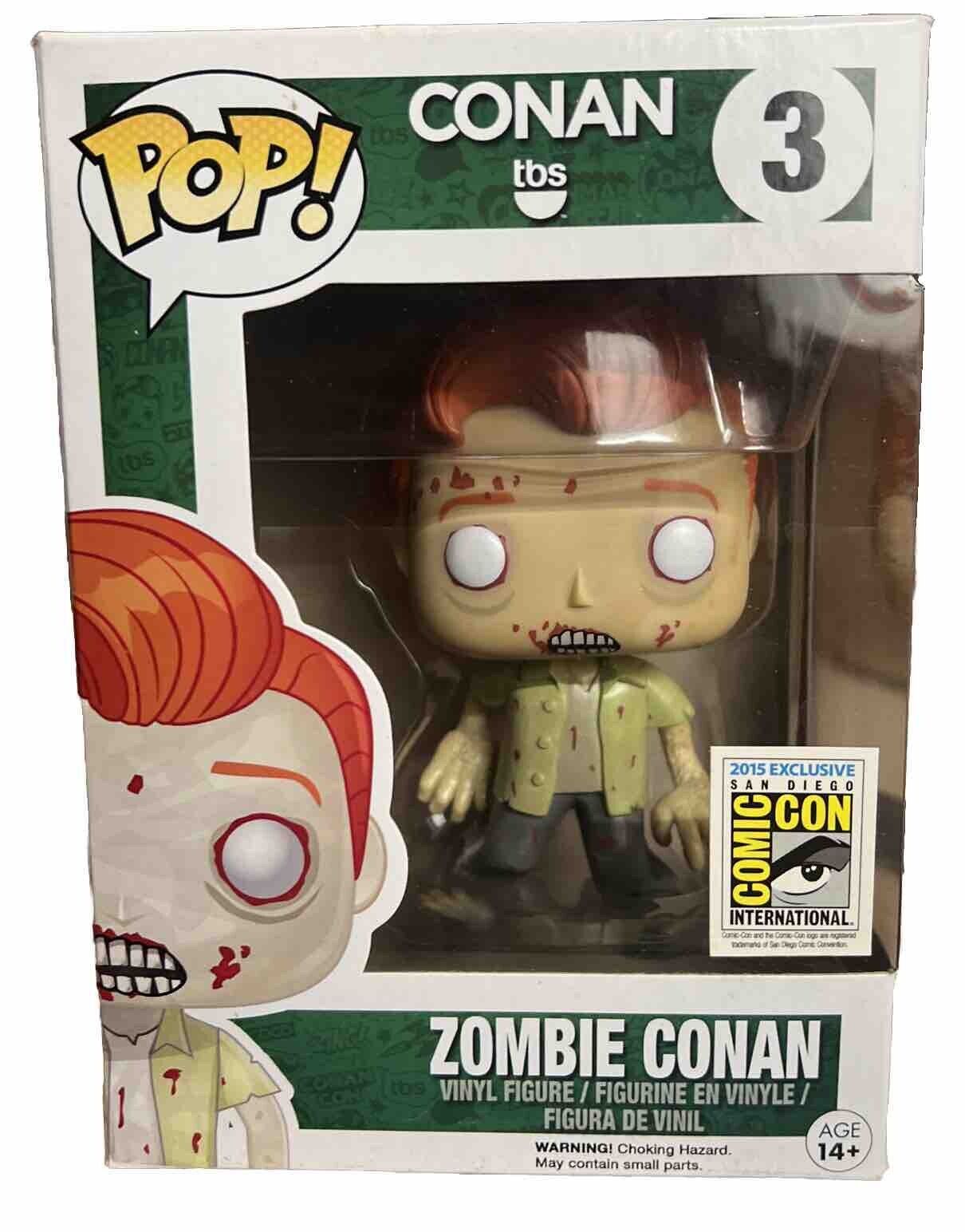 Funko POP Celebrities Conan O'Brien as Zombie #3 Vinyl Figure