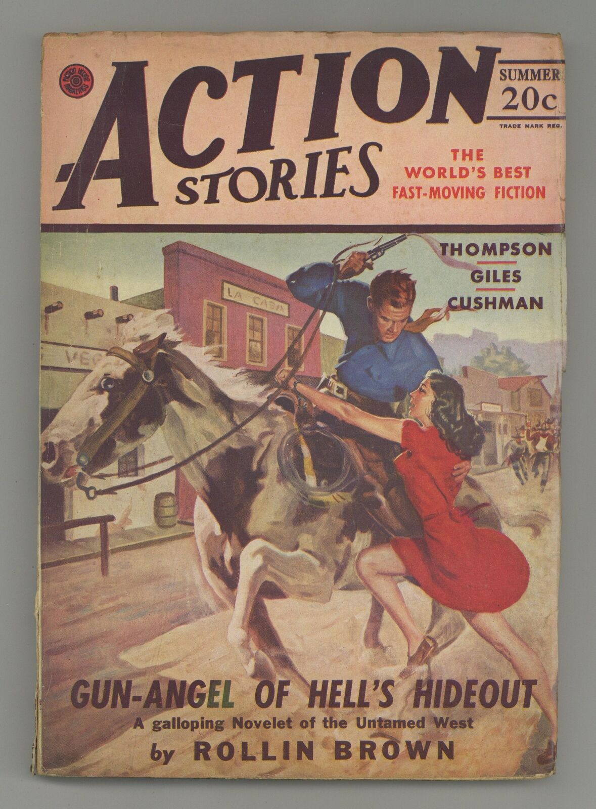 Action Stories Pulp Jun 1947 Vol. 18 #8 GD/VG 3.0 Low Grade