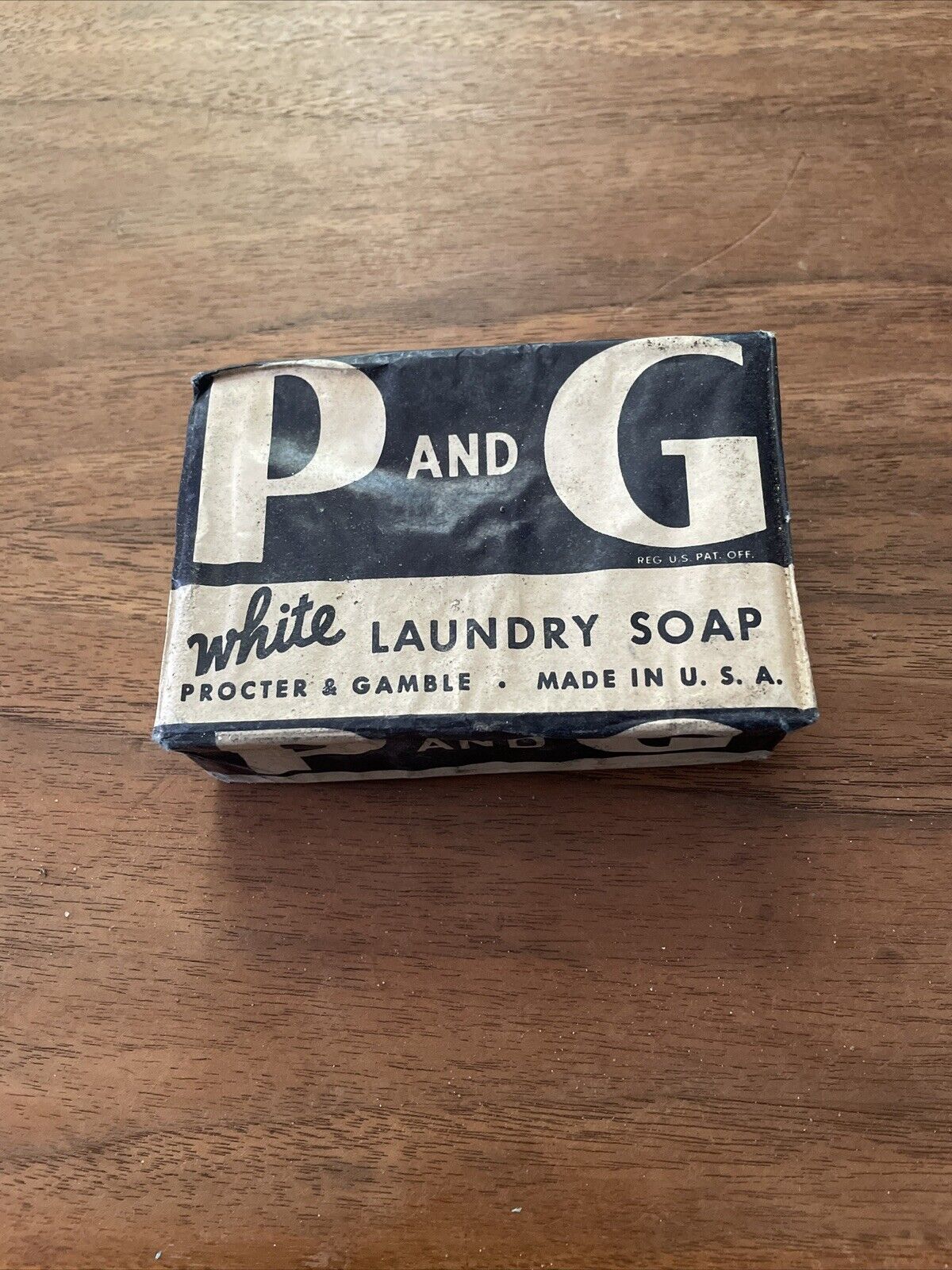 Vintage Procter & Gamble P & G White  Laundry Soap Original NOS