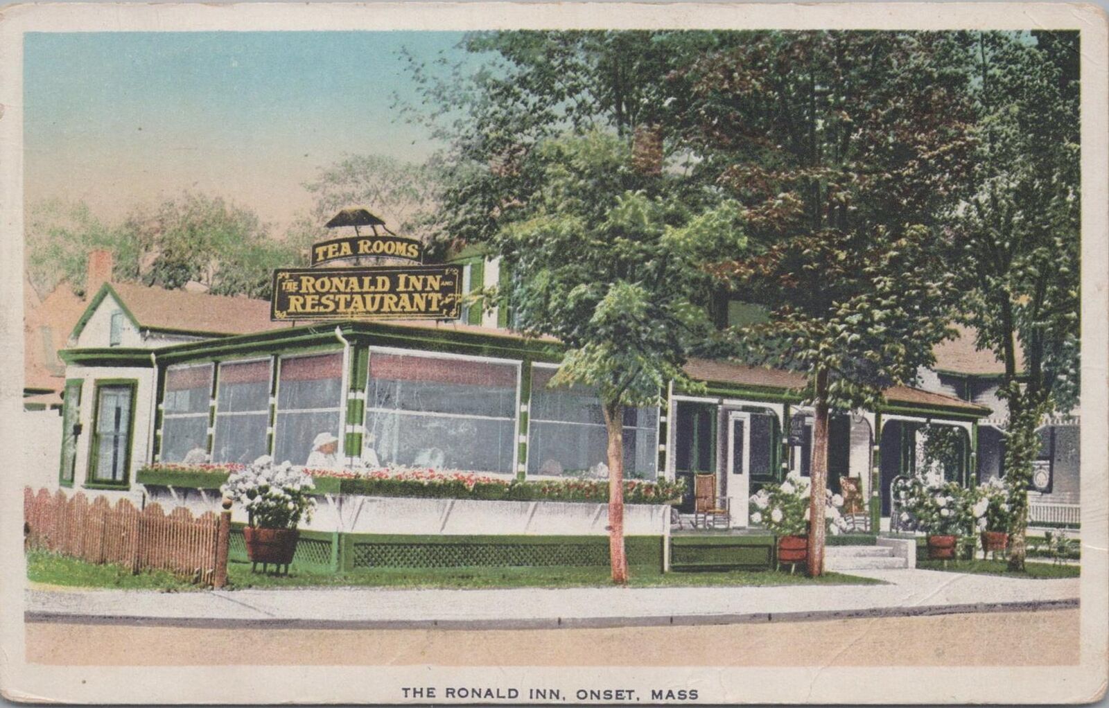 Postcard The Ronald Inn Onset MA 