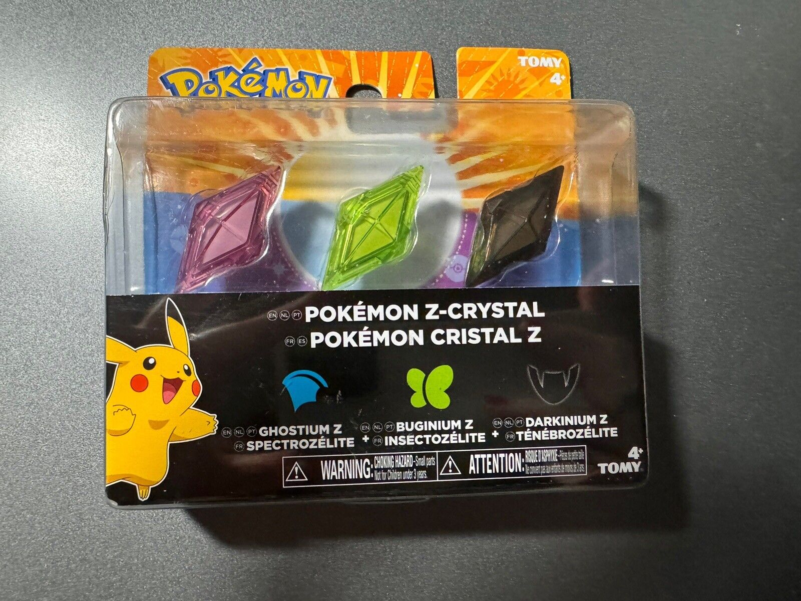 Pokemon Z-Crystal Ghostium Z, Buginium Z, Darkinium Z Sealed 