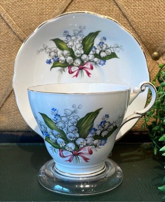 Regency Cup Saucer Bone China Floral Cottagecore Made In England