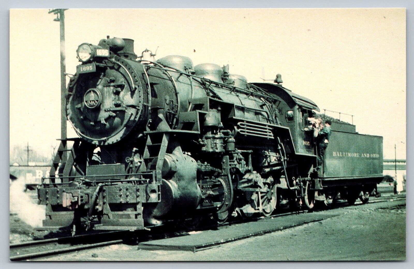 Baltimore & Ohio Switcher - 0-8-0 Steam Engine