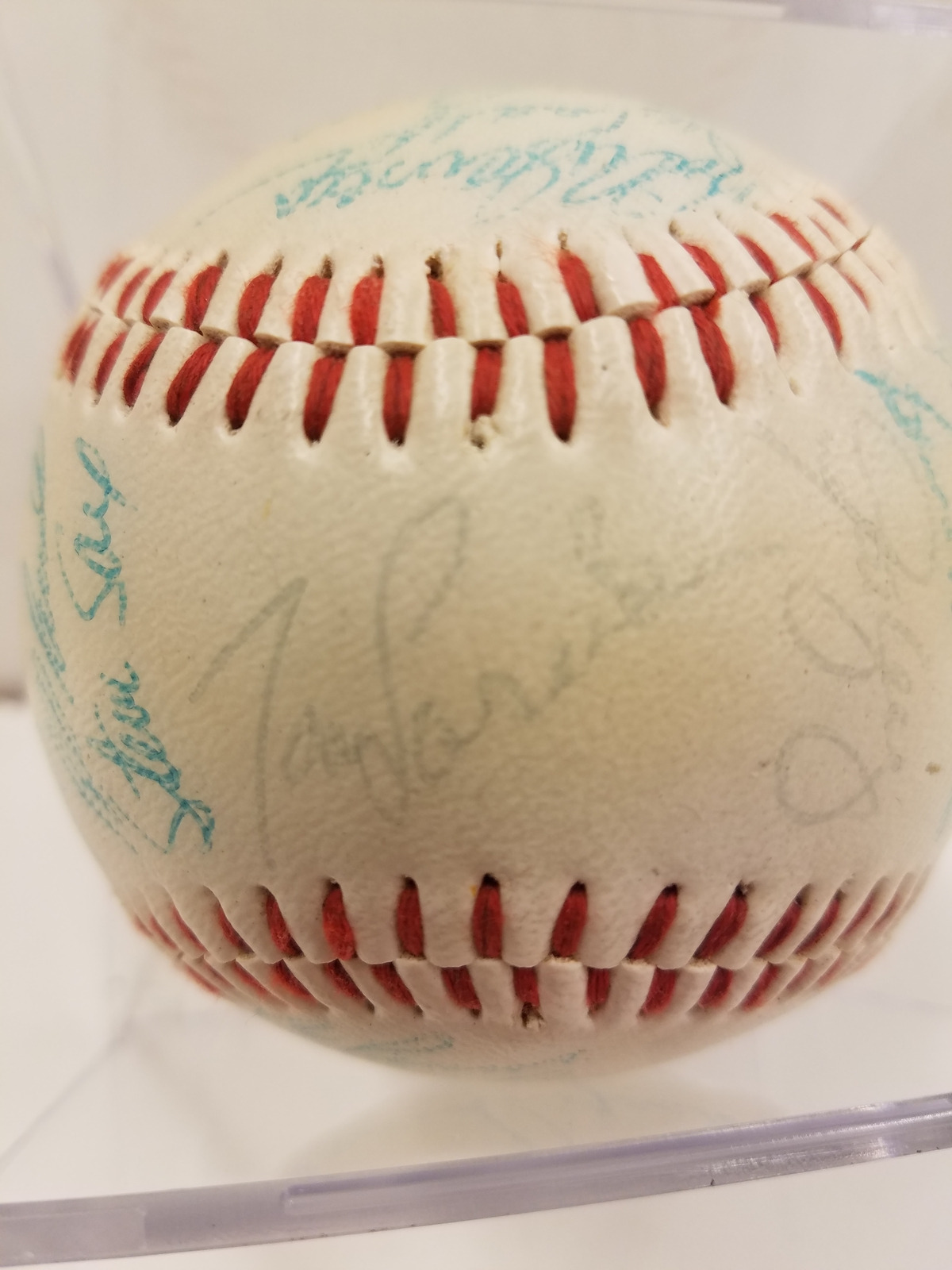Vintage Los Angeles Dodgers Team Signed Spalding Baseball