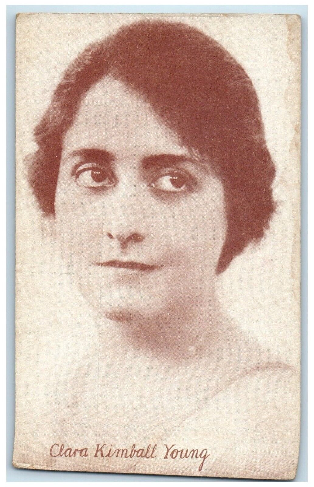c1905 Clara Kimball Young Actress Studio Portrait Unposted Antique Postcard
