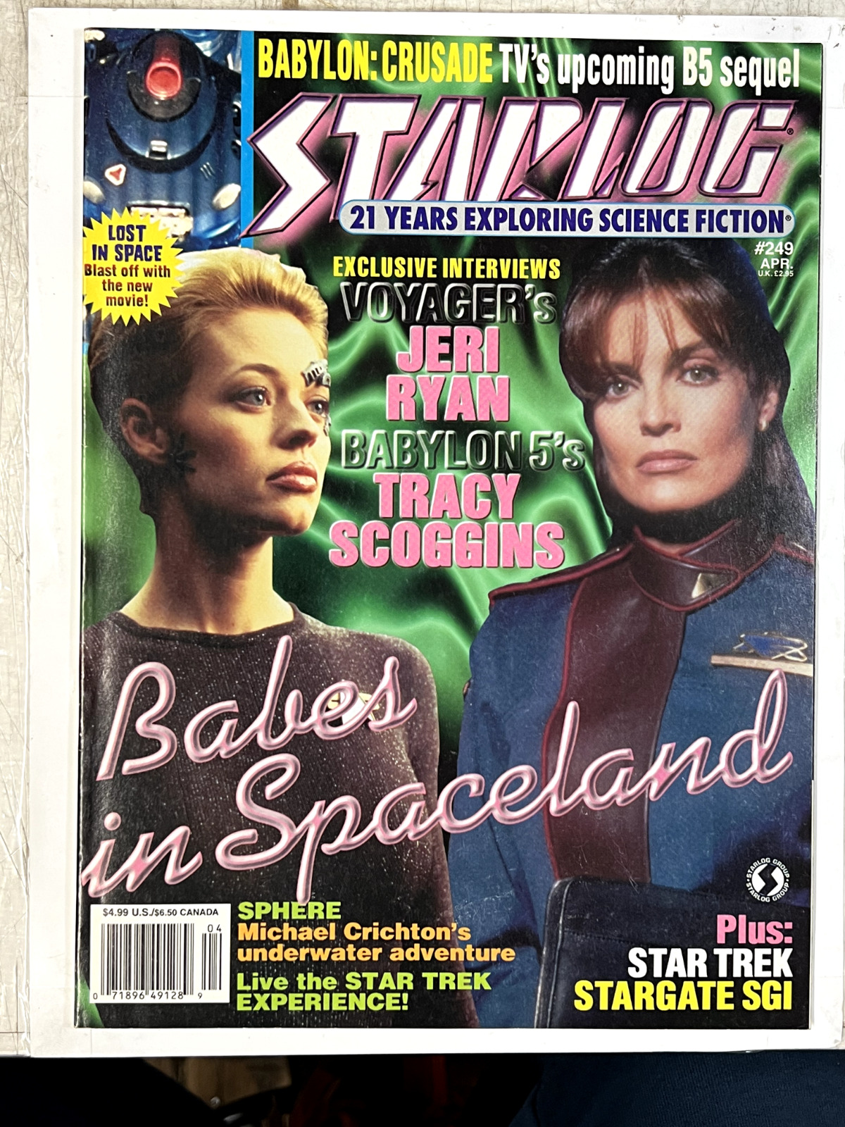 Starlog Magazine No. 249 April 1998 Babes in Spaceland | Combined Shipping B&B