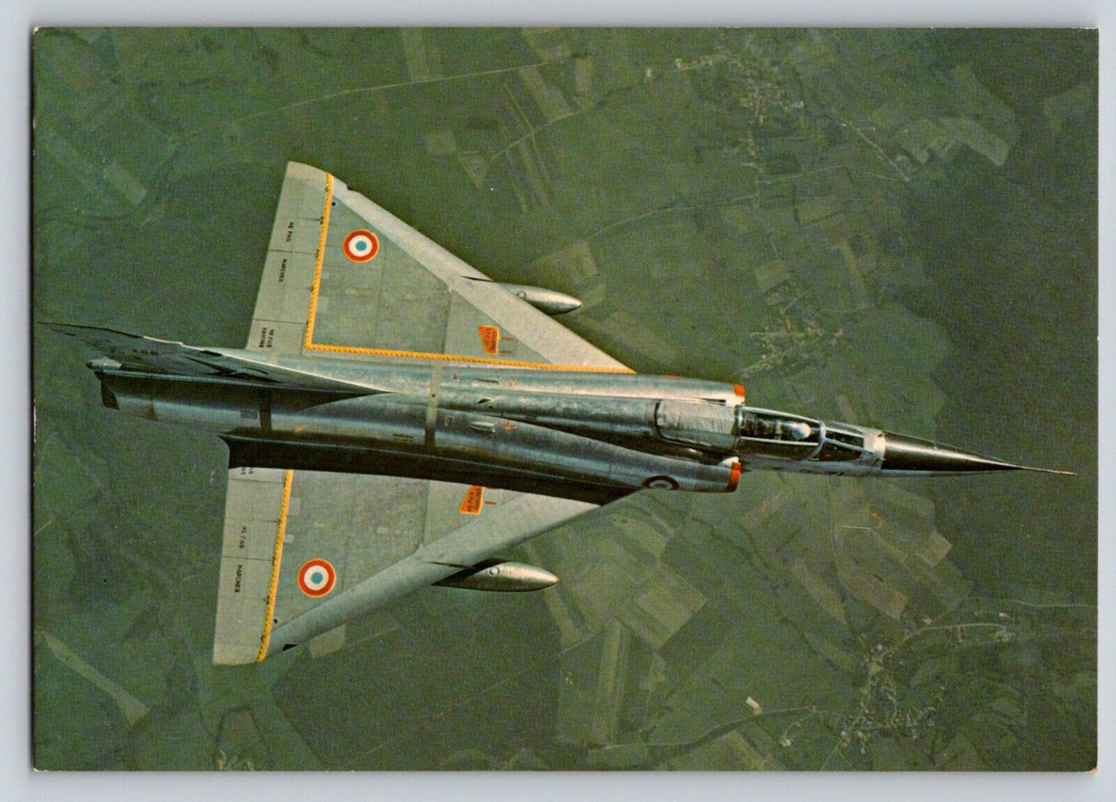 Dassault Mirage 2000 France Air Force Postcard 4x6
