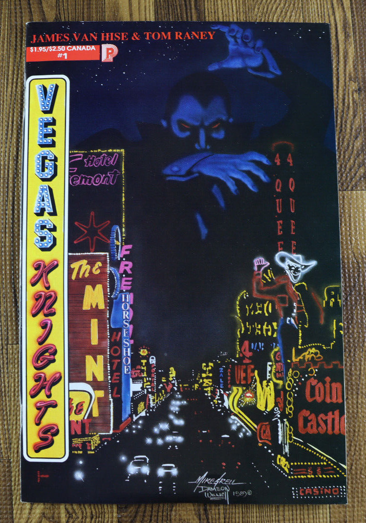 1989 Pioneer Comics Vegas Knights #1 FN/FN+