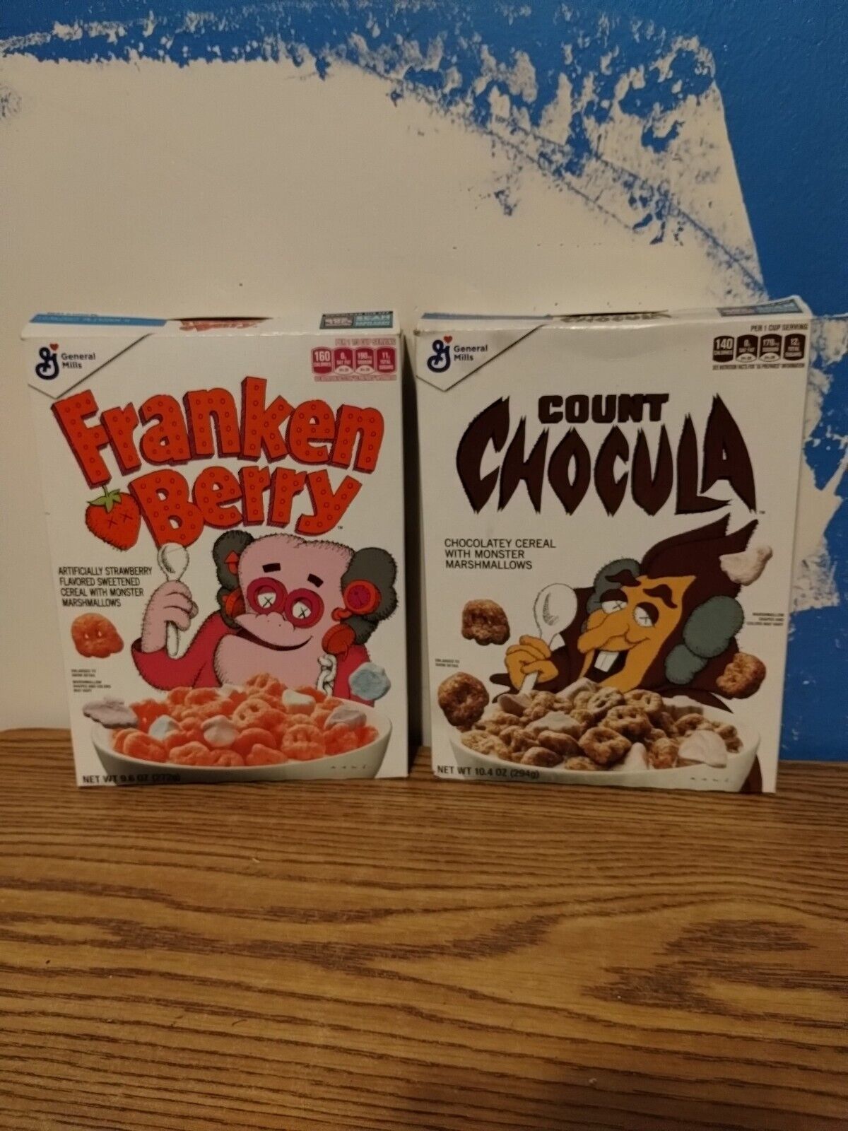 KAWS x General Mills Monsters Cereal (variety 2-pack) (Opened)