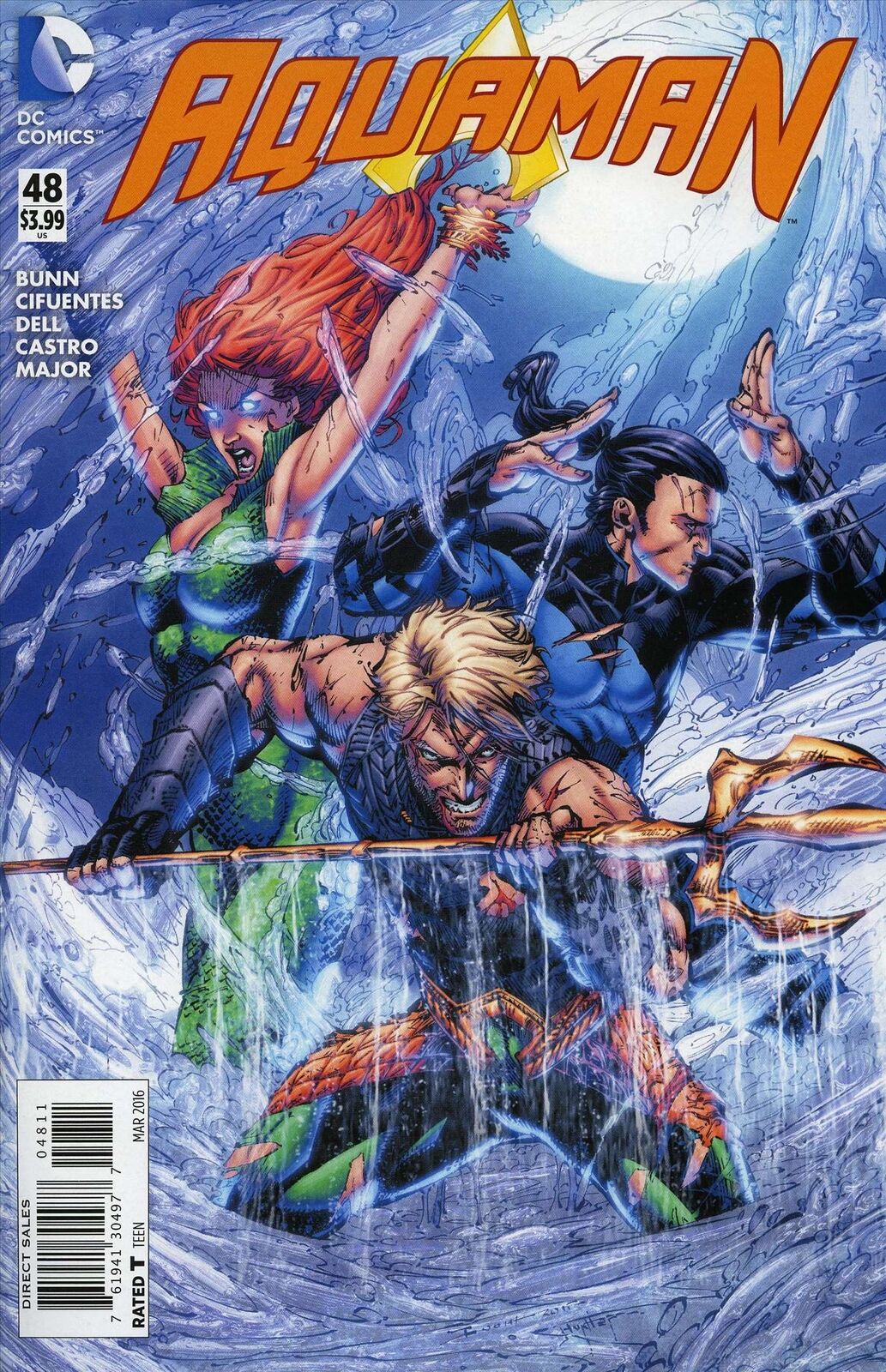 Aquaman (7th Series) #48 VF; DC | New 52 Cullen Bunn Brett Booth Mera - we combi