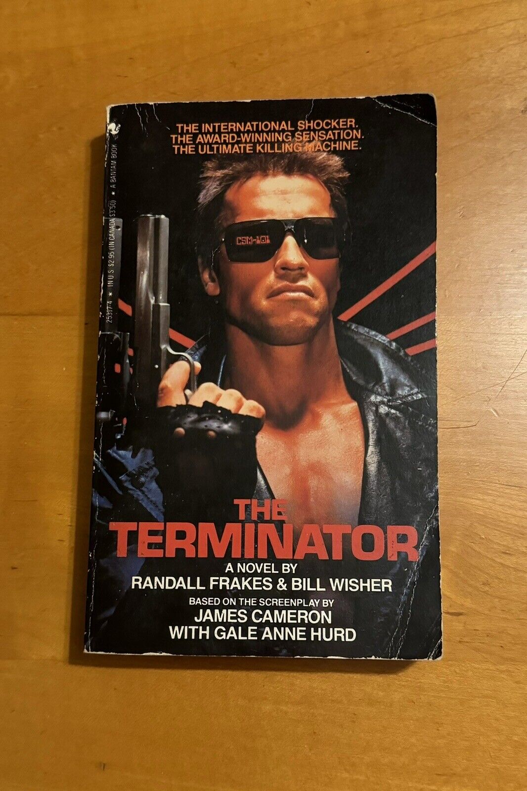 The Terminator Paperback Book 1984
