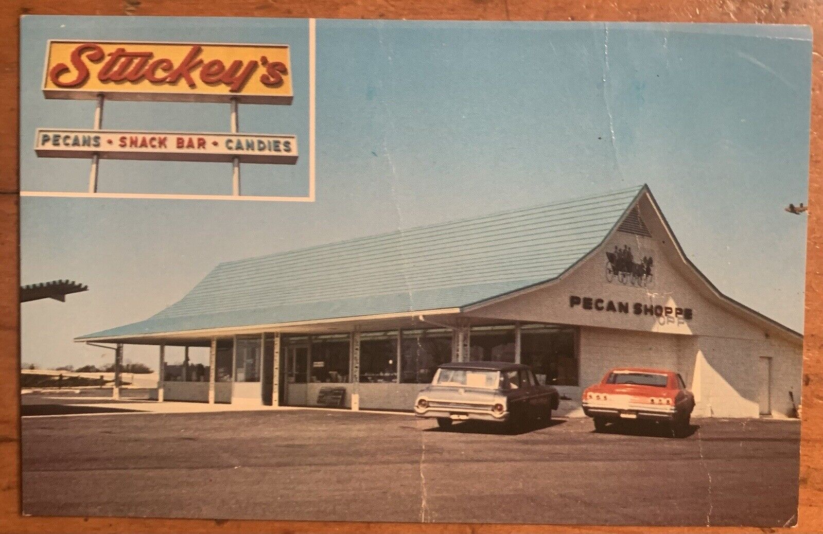 Stuckey Pecan Shoppe 55 & Lorenzo Rd. Wilmington IL.  Illinois Postcard