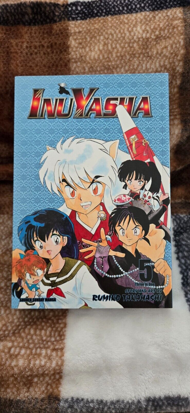 Inuyasha 3 in 1 Manga Vol 5 by Rumiko Takahashi