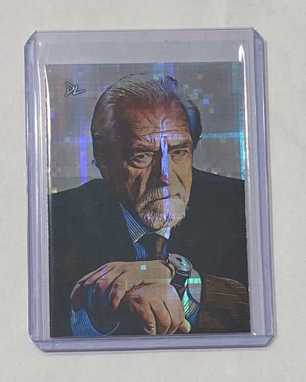 Logan Roy Limited Edition Artist Signed “Succession” Refractor Trading Card 1/1