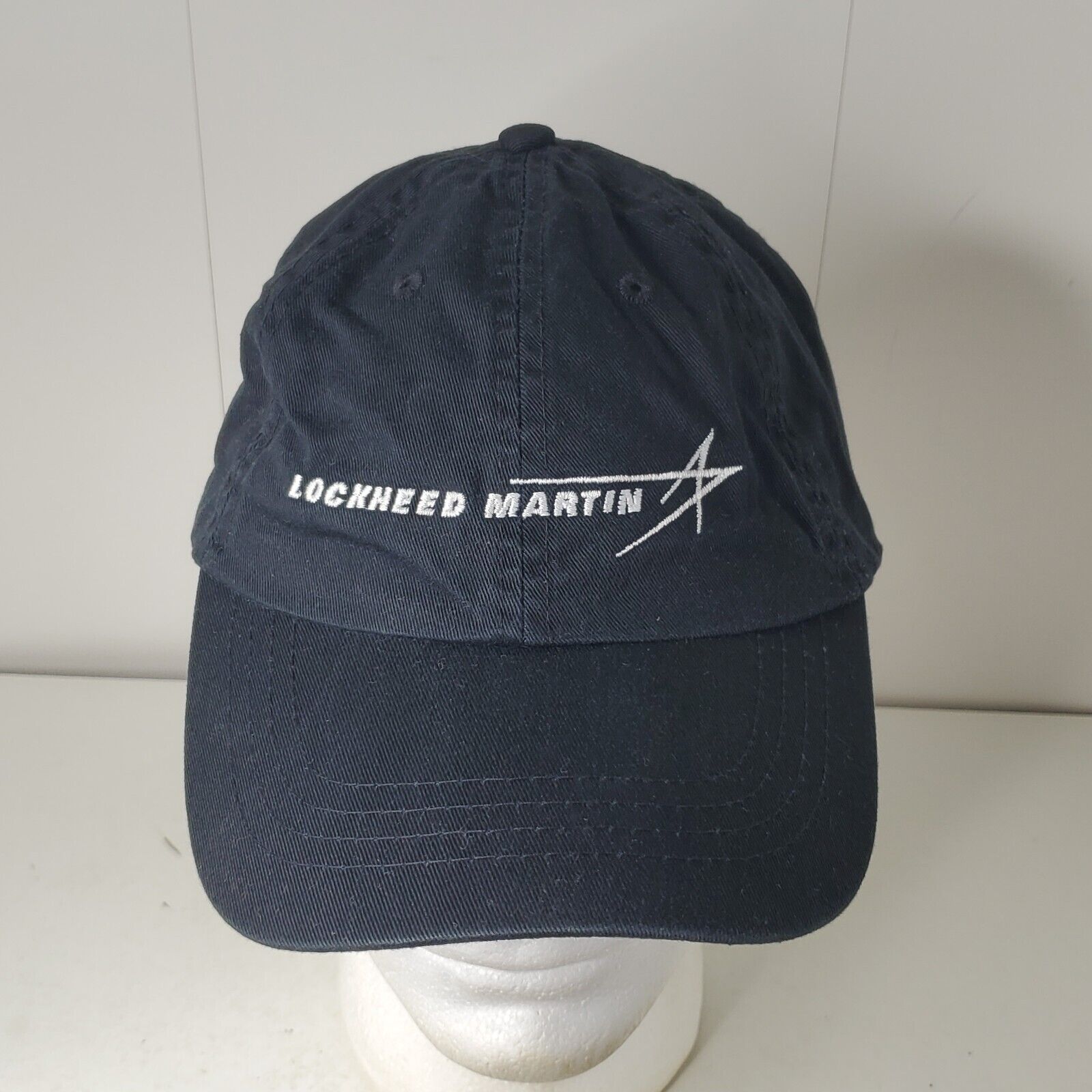Lockheed Martin Embroidered Logo Baseball Cap Strapback Hat Aviation Flight Star