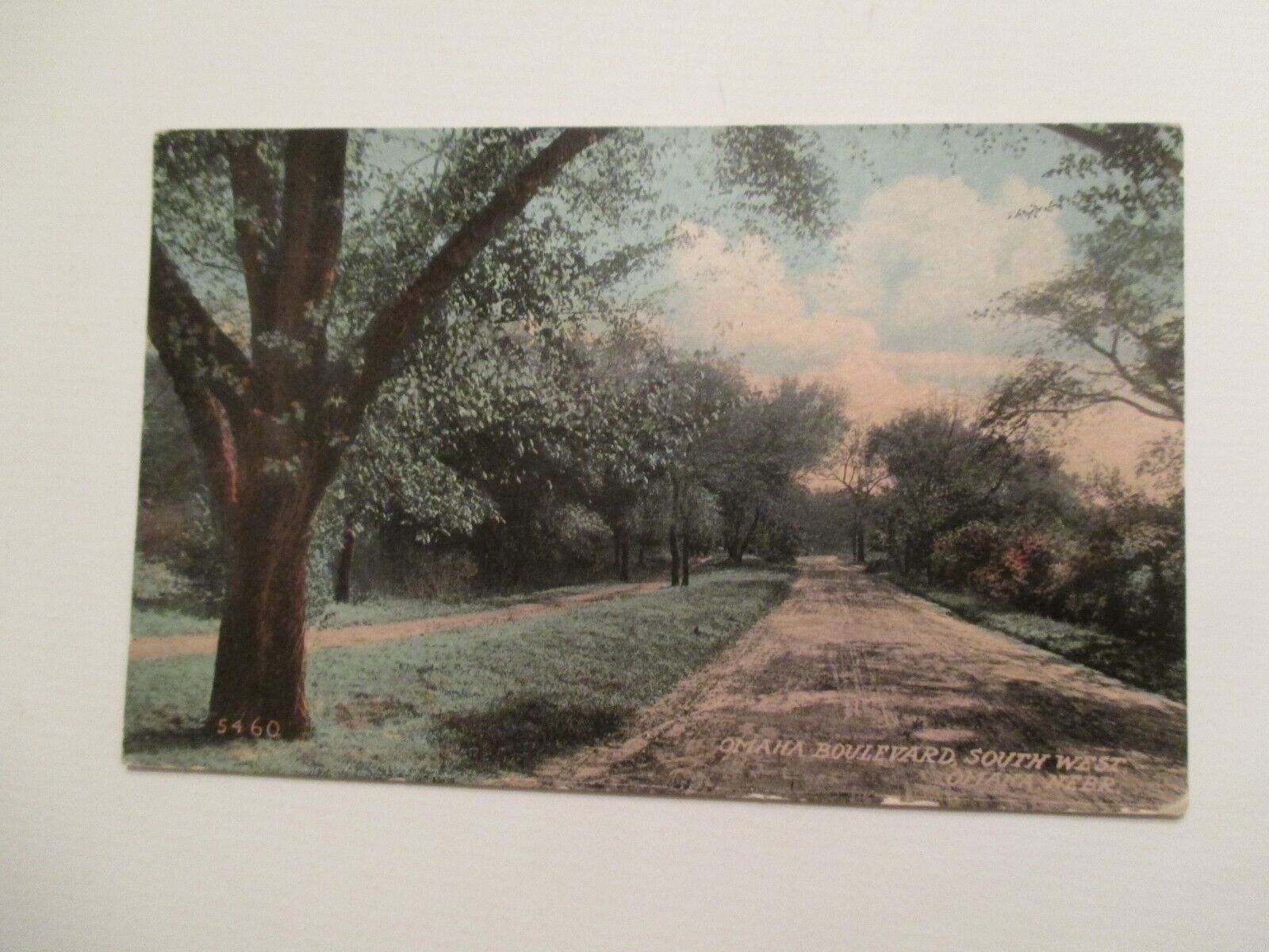 Omaha Nebraska Postcard omaha Boulevard 1916 NE