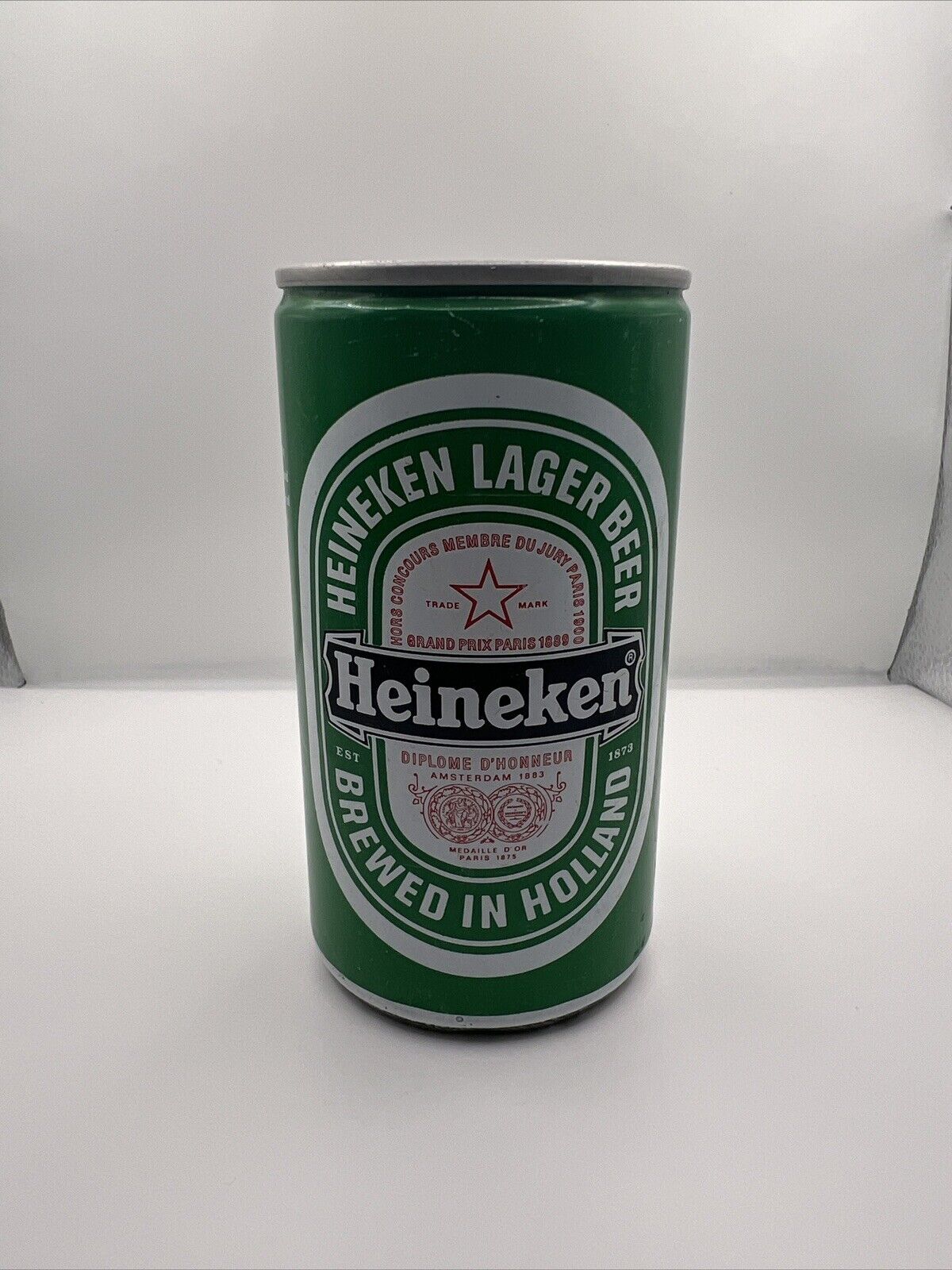 Heineken Lager Beer Pull Tab Beer Cans Netherlands VTG