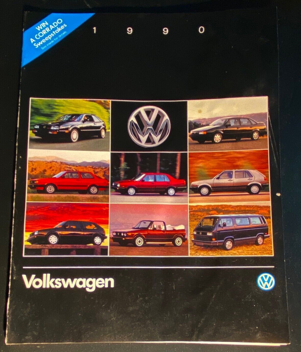 1990 Volkswagen VW Sales Brochure Corrado Passat Fox Golf Jetta GTI Cabriolet