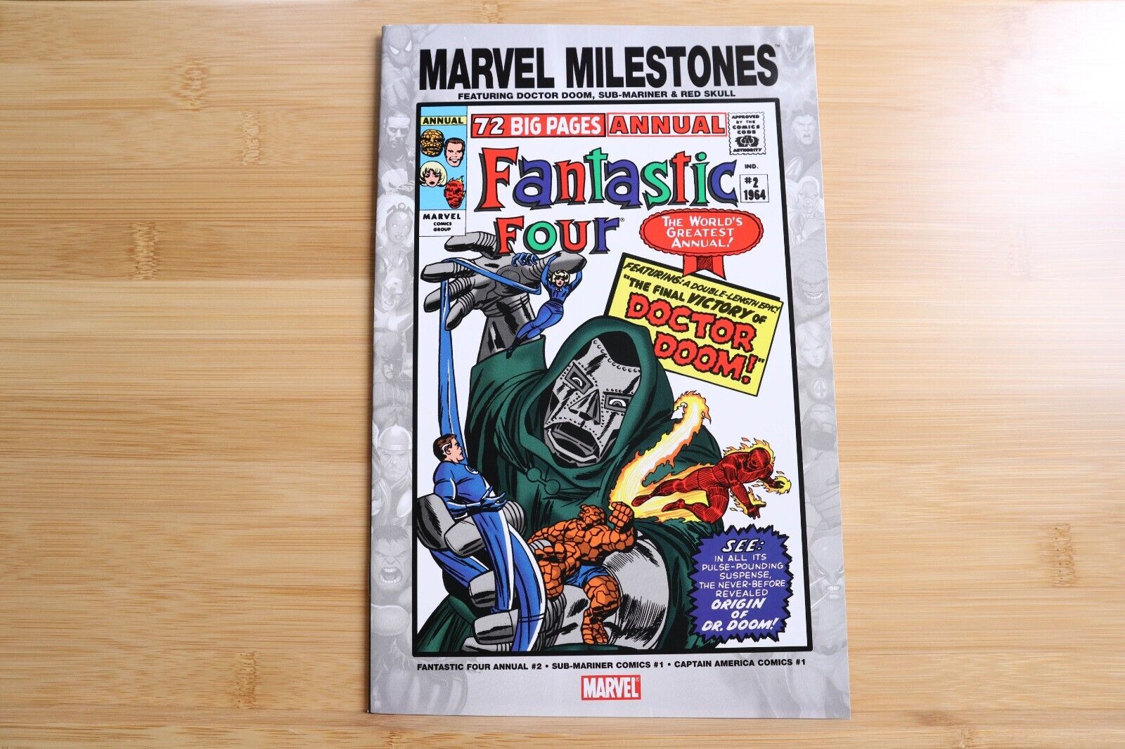 Marvel Milestone Edition Fantastic Four #2 The Final Victory of Doctor Doom NM