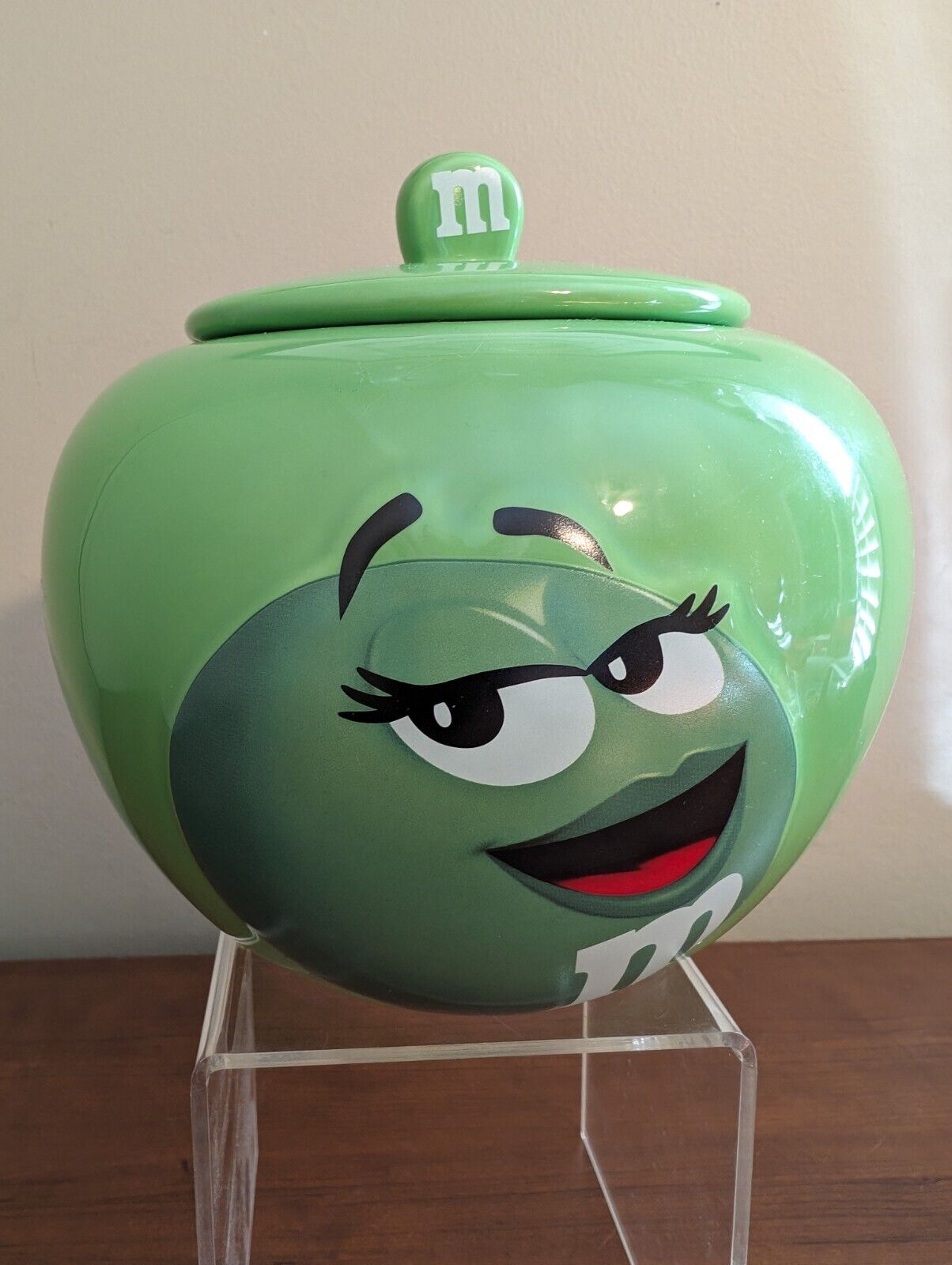M & M’s Green Apothecary Jar 2008
