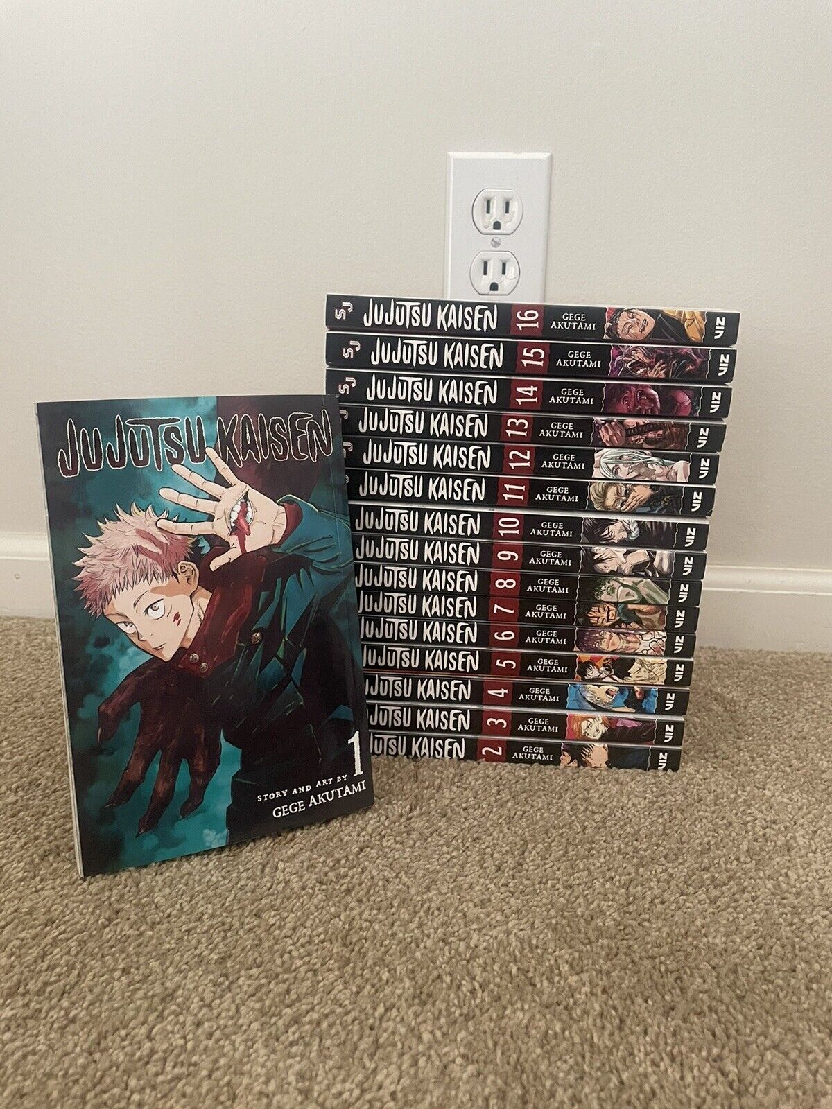 jujutsu kaisen manga english Vol. 1-16