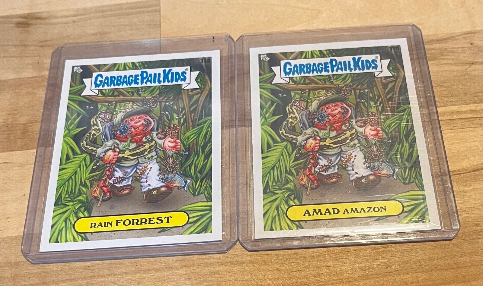 2021 Topps Garbage Pail Kids Go On Vacation Rain Forrest Amad Amazon GPK🏜️