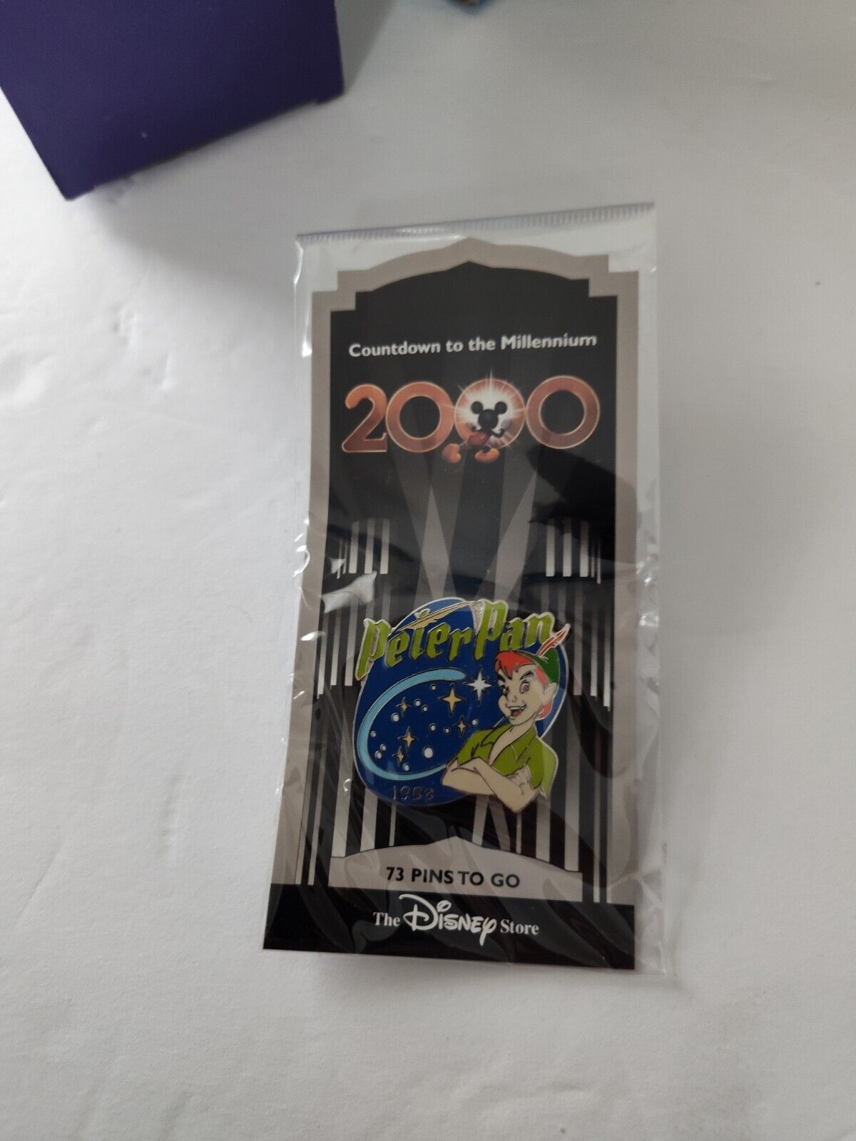 Countdown To The Millennium 2000 Peter Pan Pin