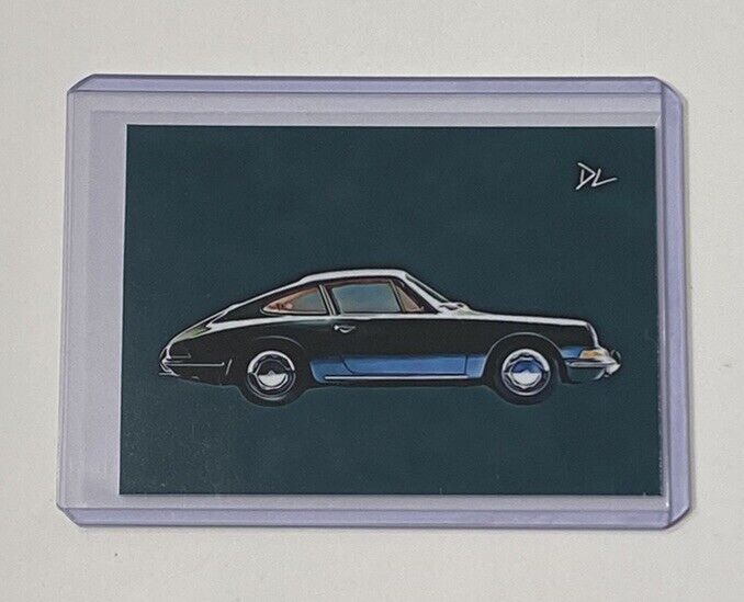 1963 Porsche 911 Limited Edition Artist Signed Trading Card 2/10