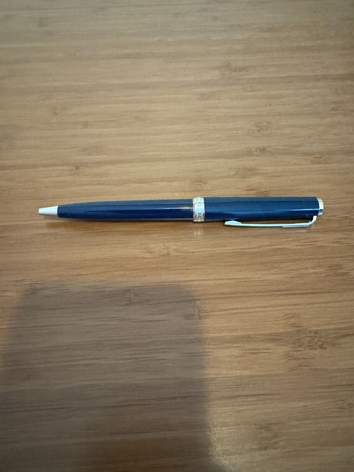 MONTBLANC Pix Navy Blue Ballpoint Pen Barely Used